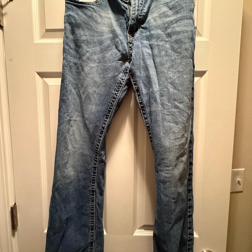 Wrangler Light Blue Bootcut Men's Jeans